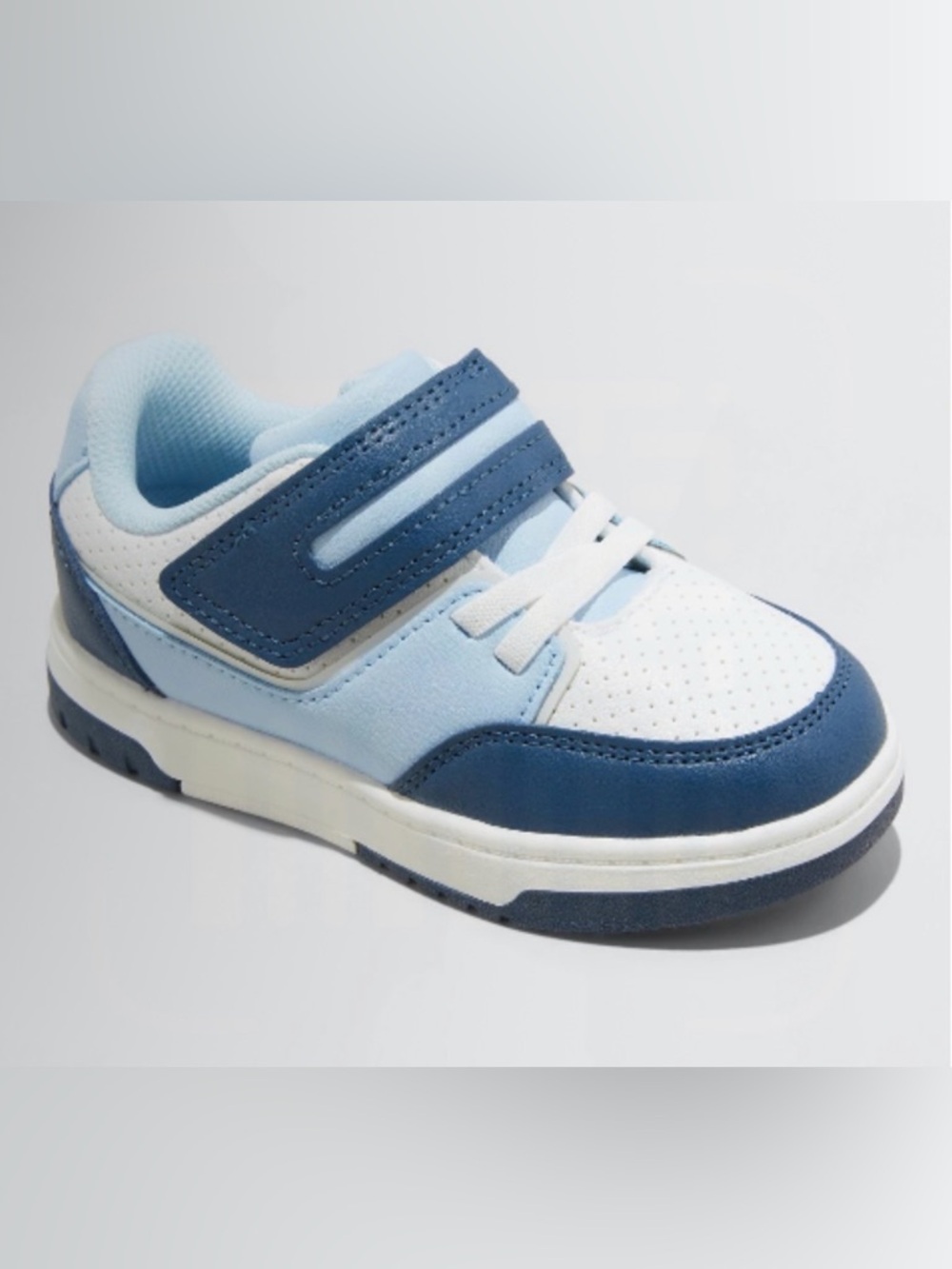 Cat & Jack White and Navy Toddler Athletic Sneakers